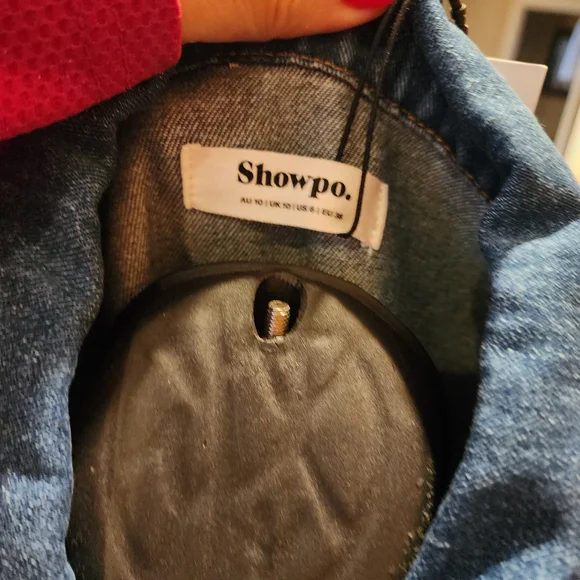 D7 - Showpo Classic Blue Denim Jacket - Picture 3 of 4